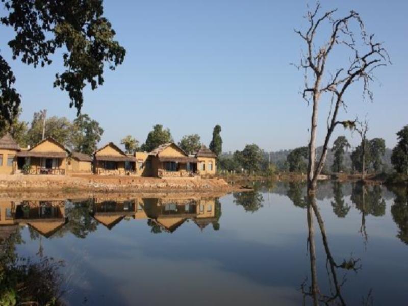 Tiger Lagoon Hotell Bandhavgarh National Park Eksteriør bilde